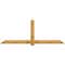 Ekena Millwork Eugene Rough Sawn Timber Gable Bracket, Western Red Cedar, 108"W x 40"H x 4"D x 6"F, 9/12 Pitch GBW108X40X0406EUG00RWR - alternate 1